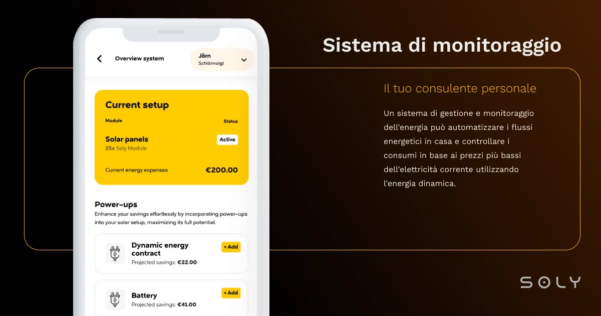 Sistema di monitoraggio